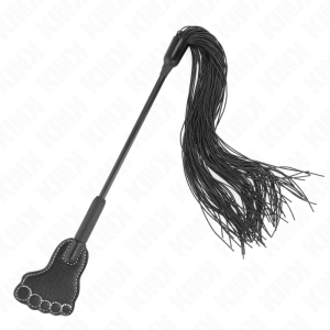 Kink Impact & Touch Fußförmiges Paddel mit Quastenpeitsche Kink Impact & Touch Fußförmiges Paddel mit Quastenpeitsche – Bild 3