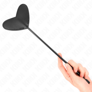 Kink Impact & Touch Zwart Hartvormig Paddle Kink Impact & Touch Zwart Hartvormig Paddle - Afbeelding 1