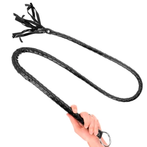 Kink Impact & Touch Lange glanzende PVC-zweep