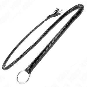 Kink Impact & Touch Lange glanzende PVC-zweep Kink Impact & Touch Lange glanzende PVC-zweep - Afbeelding 5