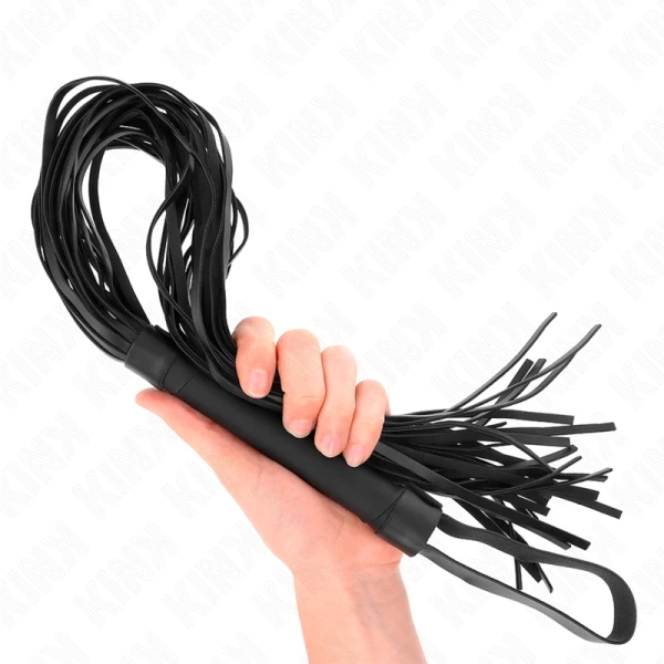 Kink Impact & Touch Zweep van imitatie schapenleer Kink Impact & Touch Zweep van imitatie schapenleer