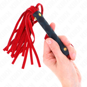 Kink Impact & Touch Mini-zwep van rood suède Kink Impact & Touch Mini-zwep van rood suède - Afbeelding 1