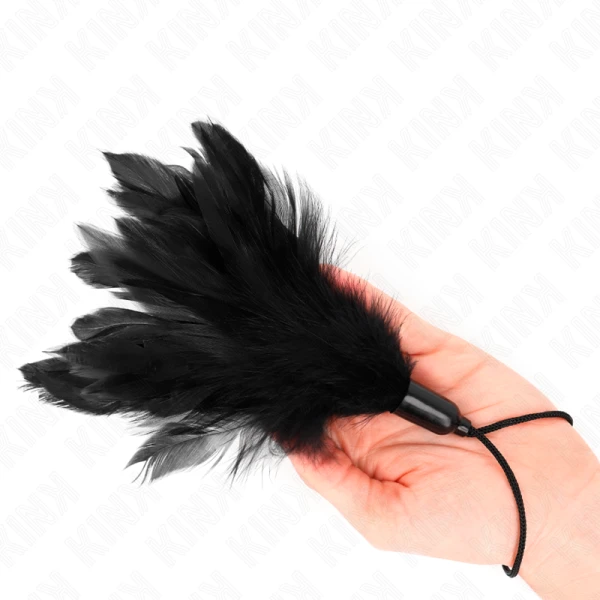 Kink Impact & Touch Tickle Feathers met touwgreep en kunststof basis