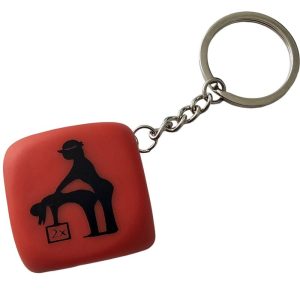 Diablo Picante Passion Dice rode dobbelsteen-sleutelhanger Diablo Picante Passion Dice rode dobbelsteen-sleutelhanger - Afbeelding 1