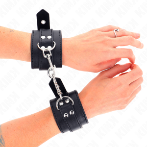 Kink Polsboeien met Studs – Fetisj-handboeien Kink Polsboeien met Studs – Fetisj-handboeien - Afbeelding 1