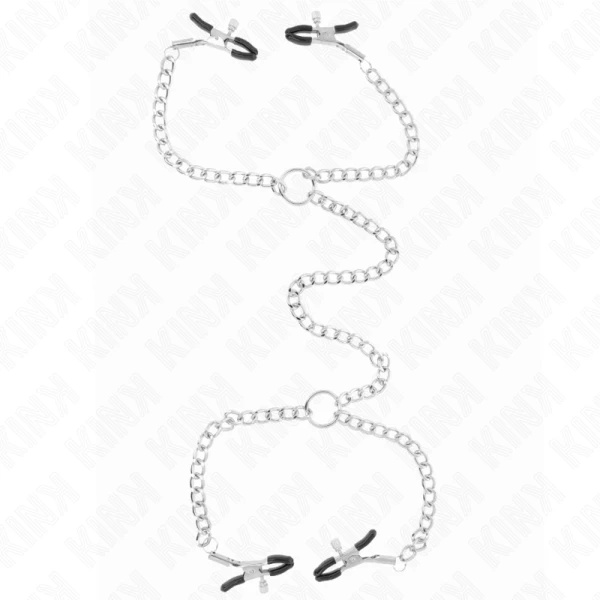 Kink Nipple Grip 4-Ketten-Nippelklammern mit Kette