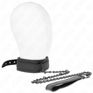 Kink Collar & GAG Neopren-Bondage-Halsband mit Gürtel, verstellbar