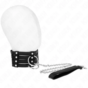 Kink Collar & GAG Halskette mit Gürtel im SUB Style