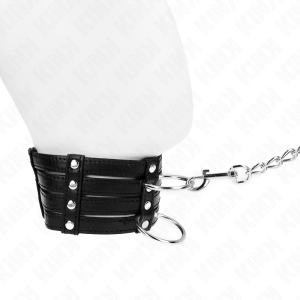 Kink Collar & GAG Halskette met riem in SUB-stijl Kink Collar & GAG Halskette met riem in SUB-stijl - Afbeelding 3