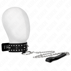 Kink Collar & GAG Halskette met riem, verstelbaar Kink Collar & GAG Halskette met riem, verstelbaar - Afbeelding 1