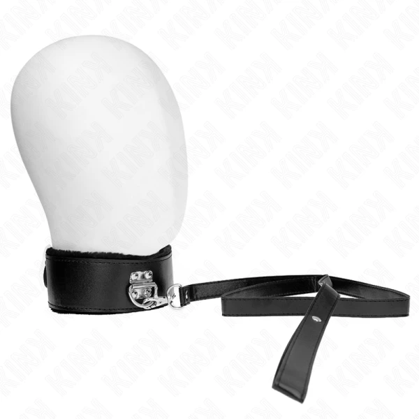 img_190824_f231ea203726ed70d7fe0f916d168ccd_1.png Kink Collar & GAG halsband met riem, zwart