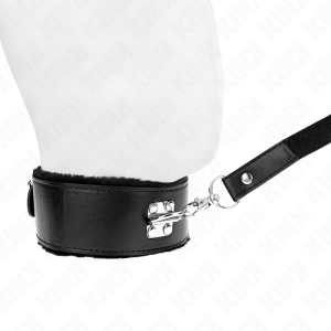 Kink Collar & GAG halsband met riem, zwart Kink Collar & GAG halsband met riem, zwart - Afbeelding 3