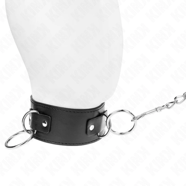 Kink Collar & GAG Halskette mit Leine, verstellbar