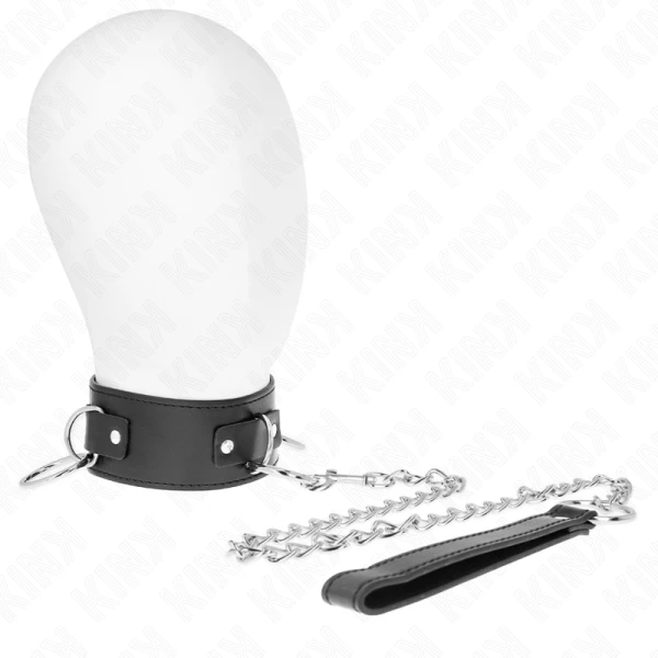 Kink Collar & GAG Halskette mit Leine, verstellbar