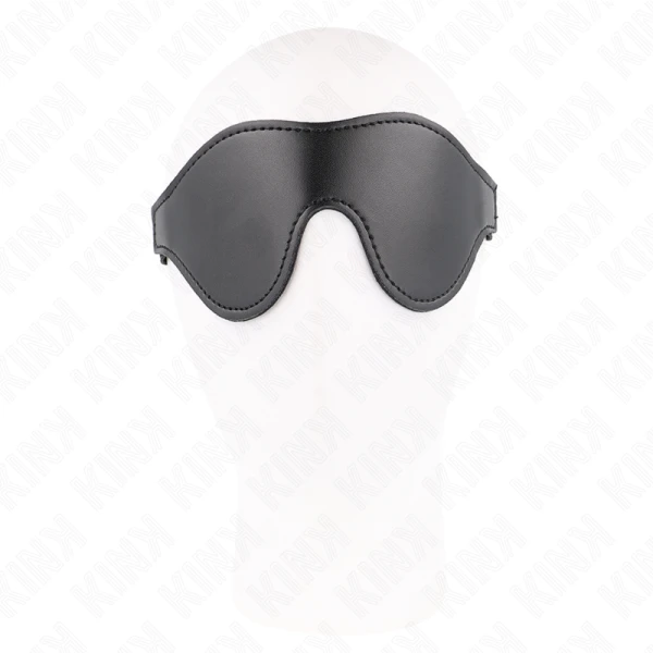 Kink Masked Allure Kunstleder-Bandage met elastische riem