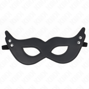Kink Masked Allure Kunstlederen masker met noppen Kink Masked Allure Kunstlederen masker met noppen - Afbeelding 3