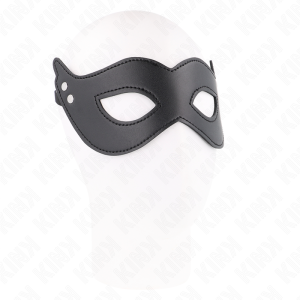 Kink Masked Allure Kunstlederen masker met noppen Kink Masked Allure Kunstlederen masker met noppen - Afbeelding 1