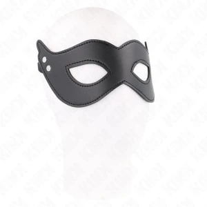 Kink Masked Allure Kunstledermaske mit Nieten
