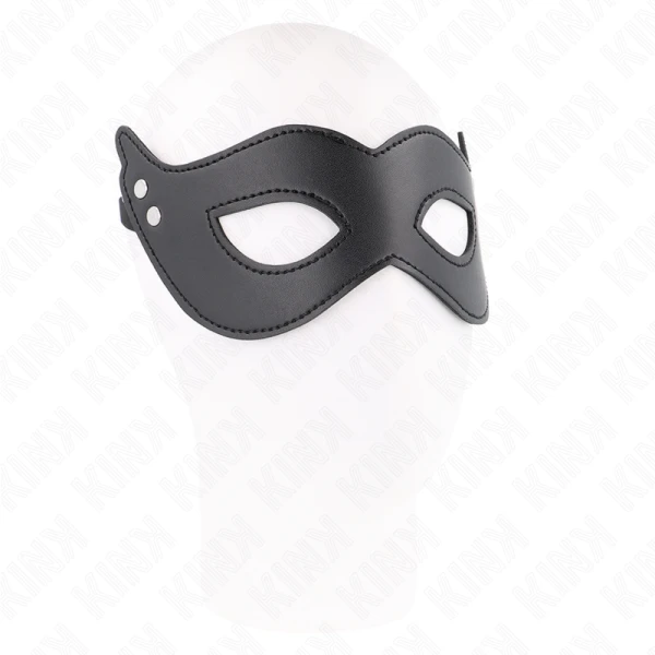 Kink Masked Allure Kunstlederen masker met noppen