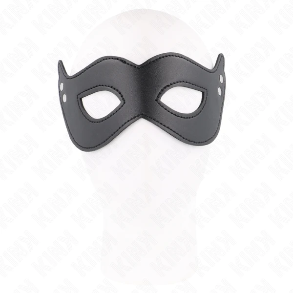 Kink Masked Allure Kunstlederen masker met noppen