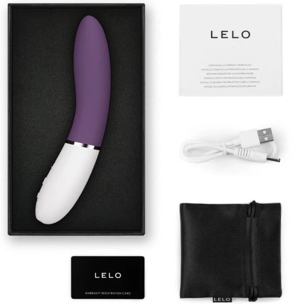 Lelo Liv 3 G-Punt Vibrator met App-bediening Paars