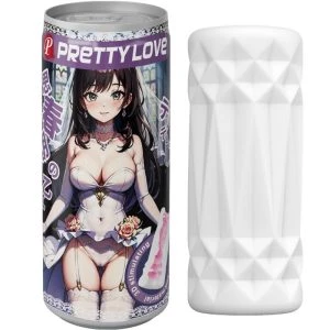 Bodies & Masturbators Pretty Love Can-Shaped Masturbator, White