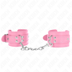 Kink Wrist Restraint eenvoudige handboeien verstelbaar roze Kink Wrist Restraint eenvoudige handboeien verstelbaar roze - Afbeelding 2