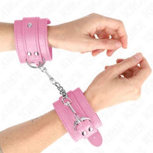Kink Wrist Restraint simple adjustable wrist restraints pink