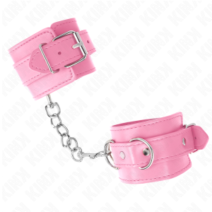 Kink Wrist Restraint eenvoudige handboeien verstelbaar roze Kink Wrist Restraint eenvoudige handboeien verstelbaar roze - Afbeelding 4
