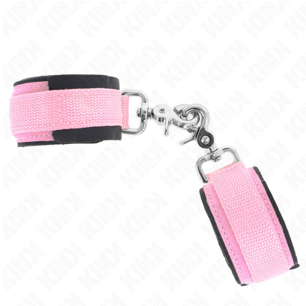 Kink Wrist Restraint verstellbare Neopren-Handfesseln rosa Kink Wrist Restraint verstellbare Neopren-Handfesseln rosa