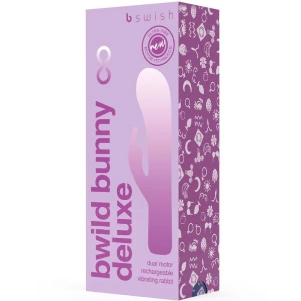 B Swish Bcute Classic Vibrator mit Klitorisreizer Flieder
