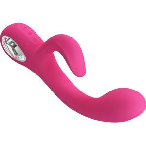 High Tech Pretty Love Fritz Rabbit Vibrator met 12 vibraties, Roze High Tech Pretty Love Fritz Rabbit Vibrator met 12 vibraties, Roze - Afbeelding 5