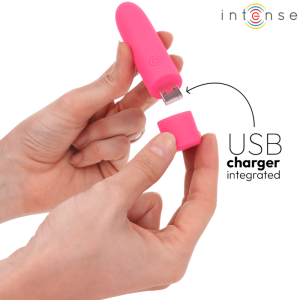 Intense FUN Toys Symone USB-Vibrator Bullet met 8 standen, roze Intense FUN Toys Symone USB-Vibrator Bullet met 8 standen, roze - Afbeelding 5