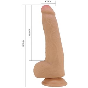 Dildos Pretty Love Draco Realistischer Dildo mit Saugnapf TPR – Bild 5