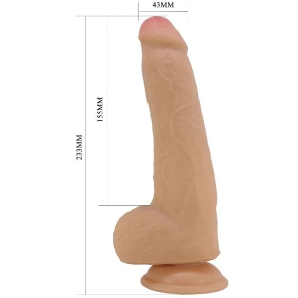 Dildos Pretty Love Draco Realistischer Dildo mit Saugnapf TPR