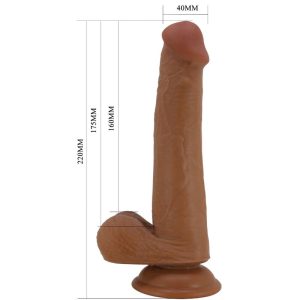 Dildo's Pretty Love Grote Realistische Dildo met Zuignap Bruin Dildo's Pretty Love Grote Realistische Dildo met Zuignap Bruin - Afbeelding 5