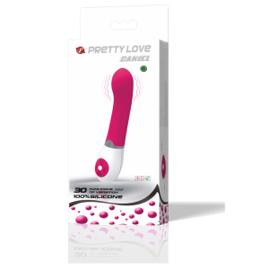 High Tech Pretty Love Flirtation Daniel Vibrator 19,5 cm, lila/wit High Tech Pretty Love Flirtation Daniel Vibrator 19,5 cm, lila/wit - Afbeelding 2