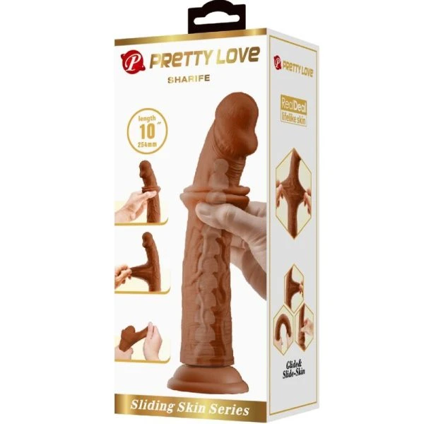 Pretty Love Sharife Realistischer Dildo mit Saugnapf