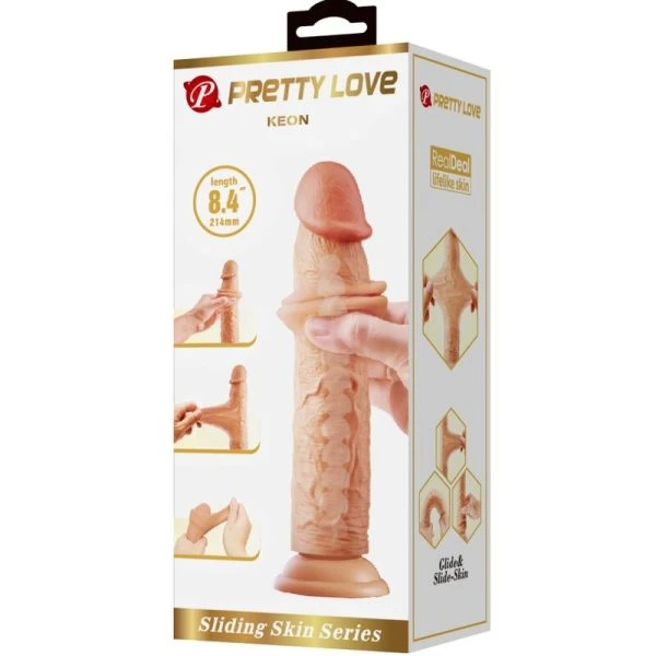 Pretty Love Keon Realistische Dildo met Zuignap Pretty Love Keon Realistische Dildo met Zuignap