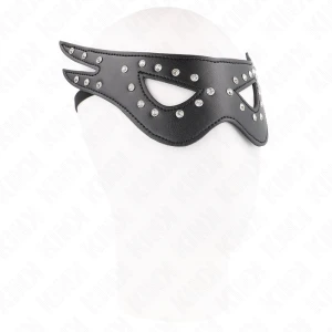 Kink Masked Allure Fetish Mask made of faux leather Model 2
