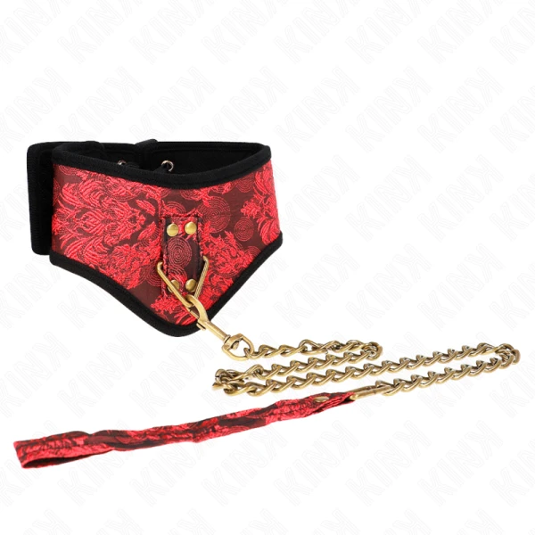 Kink Collar & GAG Halskette mit Spitzenband Scandal Modell Kink Collar & GAG Halskette mit Spitzenband Scandal Modell