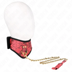 Kink Collar & GAG Halskette mit Spitzenband Scandal Modell