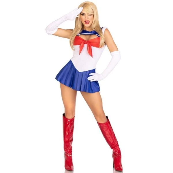 Leg Avenue Sexy Matrozenkostuum Meerkleurig Maat S