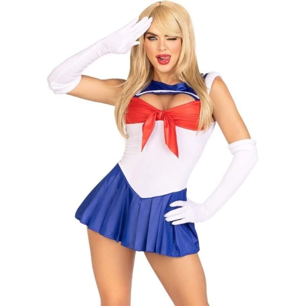 Leg Avenue Sexy Matrozenkostuum Meerkleurig Maat S