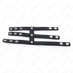 Kink Leder Penisring met Drukgesp voor Gecontroleerde Erectie Kink Leder Penisring met Drukgesp voor Gecontroleerde Erectie - Afbeelding 7