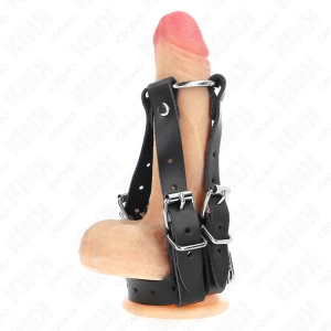 Kink Ring Power Penis Ring with Multiple Adjustable Straps