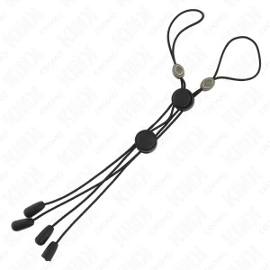 Kink Nipple Grip Black Nipple Clamps with Elastic Band
