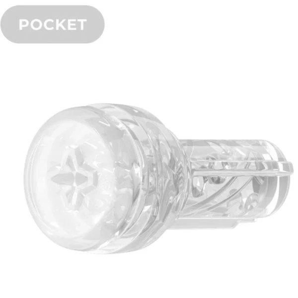 Kiiroo Feel Pocket Stroker Crystal Masturbator transparent