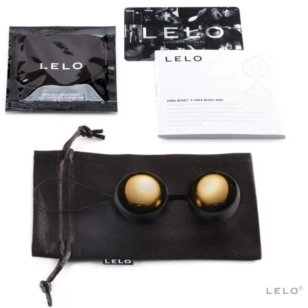 Lelo Luna Parels Liefdeskralen 20 Karaat Goud Lelo Luna Parels Liefdeskralen 20 Karaat Goud