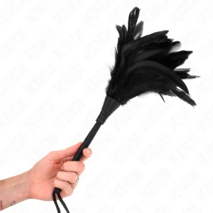 Kink Impact & Touch Tickler met Kippenveren Hoornvorm